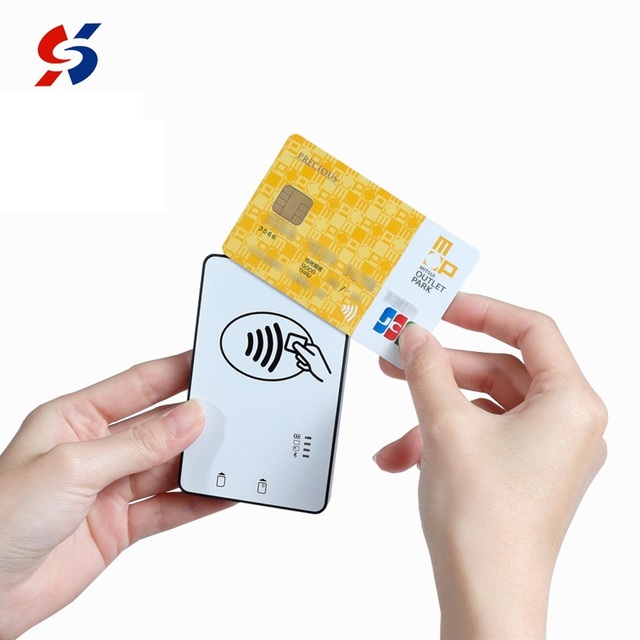 Singular MR5 USB BT 4.0 LE & Micro-USB Contactless NFC Reader with ISO7816/ISO14443 Type a Compliance for POS Terminal