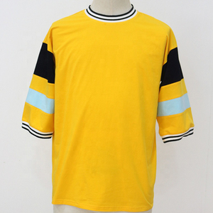 En gros 95% Coton 5% Spandex Ras Du Cou Muscle Fit Sport T-shirt À Séchage Rapide T-shirt - Product Image 5