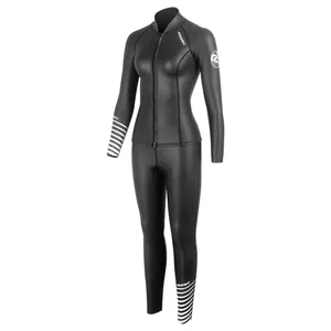 Traje de neopreno de manga larga para surf y buceo