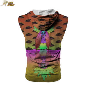 Sweat à capuche de sublimation pour hommes de haute qualité pakistanais vêtements de rue hip hop décontractés avec logo brodé pour l'automne hiver approvisionnement ODM - Product Image 6