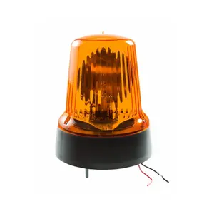 Flashing beacon MP S 24-21-01 amber traffic warning amber light with unbreakable polycarbonate cap from manufacturer