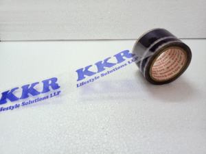 โลโก้ที่กำหนดเองพิมพ์เทปโปร่งใสพิมพ์ด้วยโลโก้ของคุณเองที่มีอยู่ในขนาด2นิ้ว, - Product Image 3