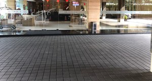 Modern <b>Paving</b> Black Basalt <b>Stone</b> Flamed Brushed Eco-Friendly Anti-Slip 17mm Thick Cut-to-Size Tiles for Outdoor Hotel Use - Product Image 4