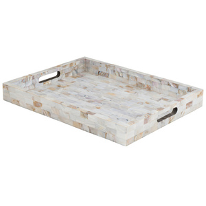 Rectangular hueso bandeja superior utensilios de cocina hecho a mano hueso embutido bandeja mejor vendiendo hueso y MDF bandeja por Axiom a casa acentos - Product Image 6