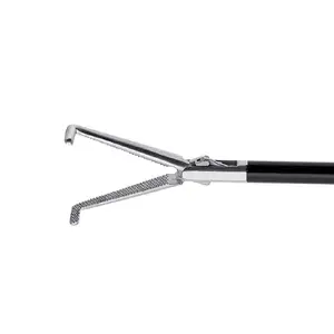 Bariatric Surgery Mixer Clamp 90 Degree Angled 5mm x 31cm Laparoscopic Medical Instruments
