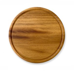 Planche à découper en bois d'acacia pour la cuisine Pizza servant légumes coupe et planche de charcutier pour la cuisine de la maison et de l'hôtel - Product Image 4