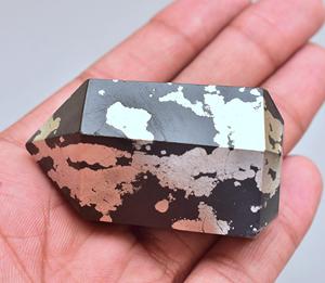 หินควอตซ์แร่ไพไรต์,ผลึกแร่ไพไรต์หินช่วยบำบัด Hematite Crystal Tower สำหรับตกแต่งบ้าน - Product Image 4