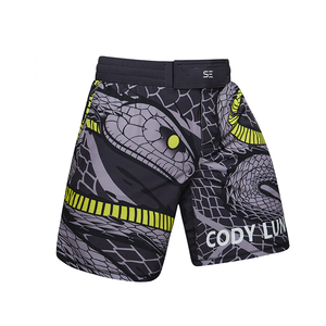 High Quality Factory Wholesale Rate Plain Stretchy 100% Polyester New Stylish <b>Shorts</b> With Competitive Price MMA - Product Image 3