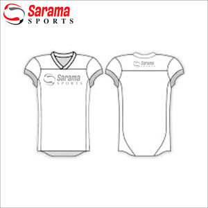 Le rugby imprimé de logo personnalisé par sublimation de haute qualité porte des uniformes de maillot de football américain, - Product Image 1