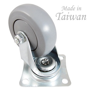 3 Inch Nhỏ Tùy Chỉnh PP Nhự<span class=keywords><strong>a</strong></span> Kim Loại Heavy Duty Bracket Khung Caster Hot Wheels Đồ Chơi Xe Hơi Cho Xe Đẩy Với Xe Đẩy Bóng Mang - Product Image 3