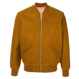 แจ็กเก็ตบอมเบอร์สำหรับผู้ชายเสื้อแจ็คเก็ตผ้าฝ้ายคอปกตั้งดีไซน์2025สีดำพิมพ์ลายออกแบบได้ตามต้องการขายส่งสำหรับผู้ชาย - Product Image 2