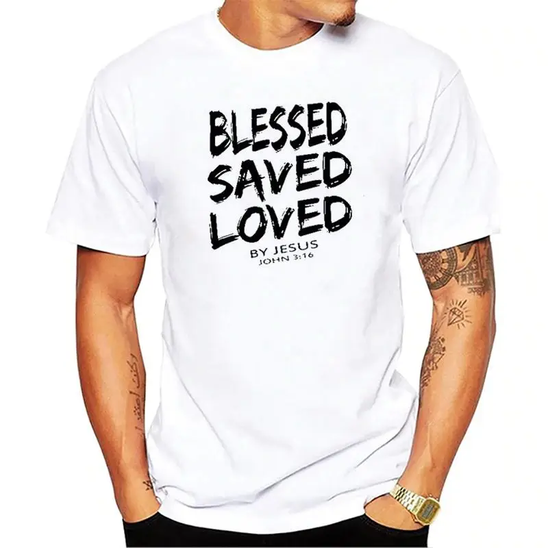 Wholesale New Summer Funny Tee Christian Jesus Design on 100% Cotton T Shirt In Bulk made in india