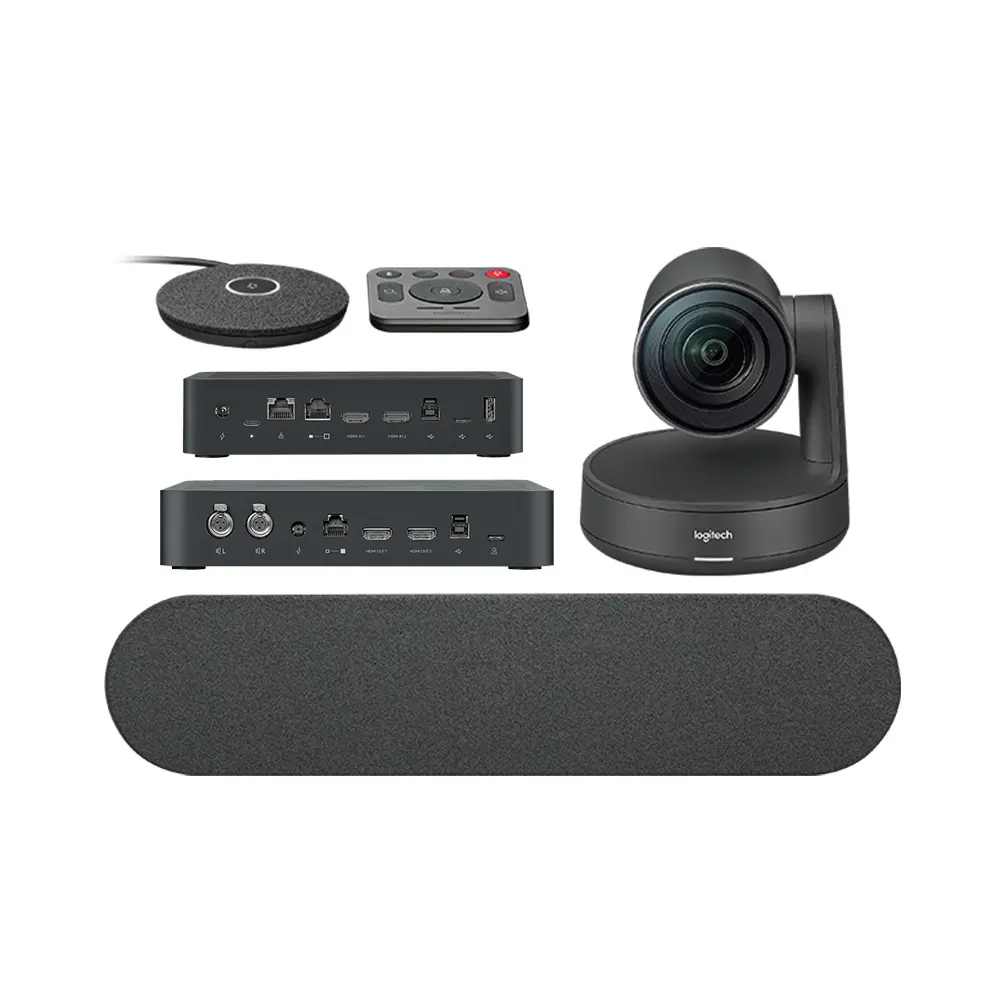 Logitech CC5000e Plus Rally Plus Hd Video Conferencing Systeem Kit Webcam Web Computer Camera Met Microfoon