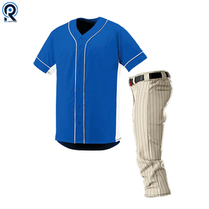 Grande demande Uniformes baseball sublimation Vêtements homme pas cher Ensemble maillot et pantalon softball 2 pièces - Product Image 4