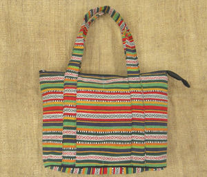 Bolsa de cáñamo de algodón reciclable y ecológica para promoción de frutas en uso industrial - Product Image 1