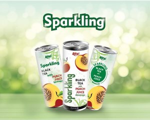 เครื่องดื่มชาเขียวรสพีชรสเปรี้ยว250มล. สำหรับผู้ใหญ่ - Product Image 3