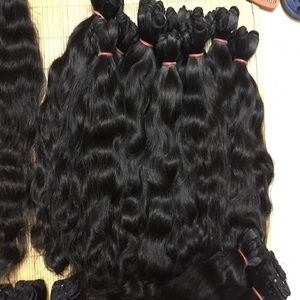Extensiones de cabello humano indio, extensiones de cutícula, ondulado, virgen - Product Image 6
