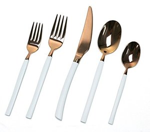 Juego de Cubiertos Decorativos para Mesa de Comedor, Cubiertos Modernos Más Vendidos para Fiestas, Decoración y Regalos de INDIAN METAL WORLD - Product Image 1