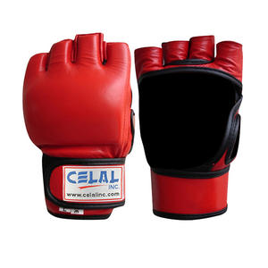 Guantes de boxeo de medio dedo con Logo personalizado, guantes de boxeo de alta calidad, Ufc, Lucha, MMA, venta al por mayor - Product Image 4