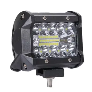 Barre lumineuse de travail LED, lampe de conduite, pour voiture tout-terrain, pour bateau, tracteur, camion, 4x4 4WD SUV, phare antibrouillard, 12/24V, pour ATV