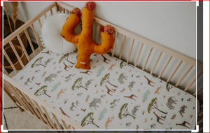 Berceau pour bébé dernière mode avec drap-housse pour berceau mobilier de chambre à coucher literie en tissu tricoté pour garçons et filles - Product Image 2