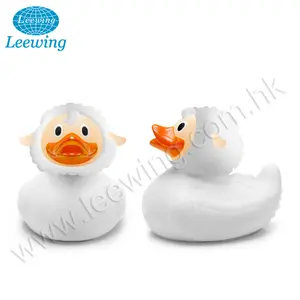 Hot New Children Safe Plastic PVC Phthalate Free Vinyl Squeaky Animal Bath Toys for Kids Sheep Custom Logo Printed Rubber Duck