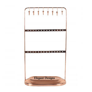 Soporte de joyería de Metal de lujo tradicional Soporte decorativo hecho a mano con estilo indio Precio bajo Soporte de joyería con estilo clásico - Product Image 3