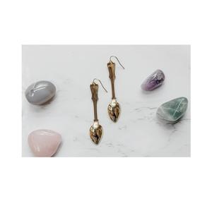 Juego de cubiertos de cuchara de latón, juego de cubiertos de latón Royal, 2 uds., cuchillo, cuchara, tenedor, regalo de boda, juego de cubiertos con pulido - Product Image 1