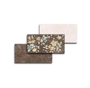 Azulejos de pared de cerámica de alto grado de 300x600mm, color de Florencia, resistente al agua brillante, diseño tradicional moderno, ladrillo refractario - Product Image 3