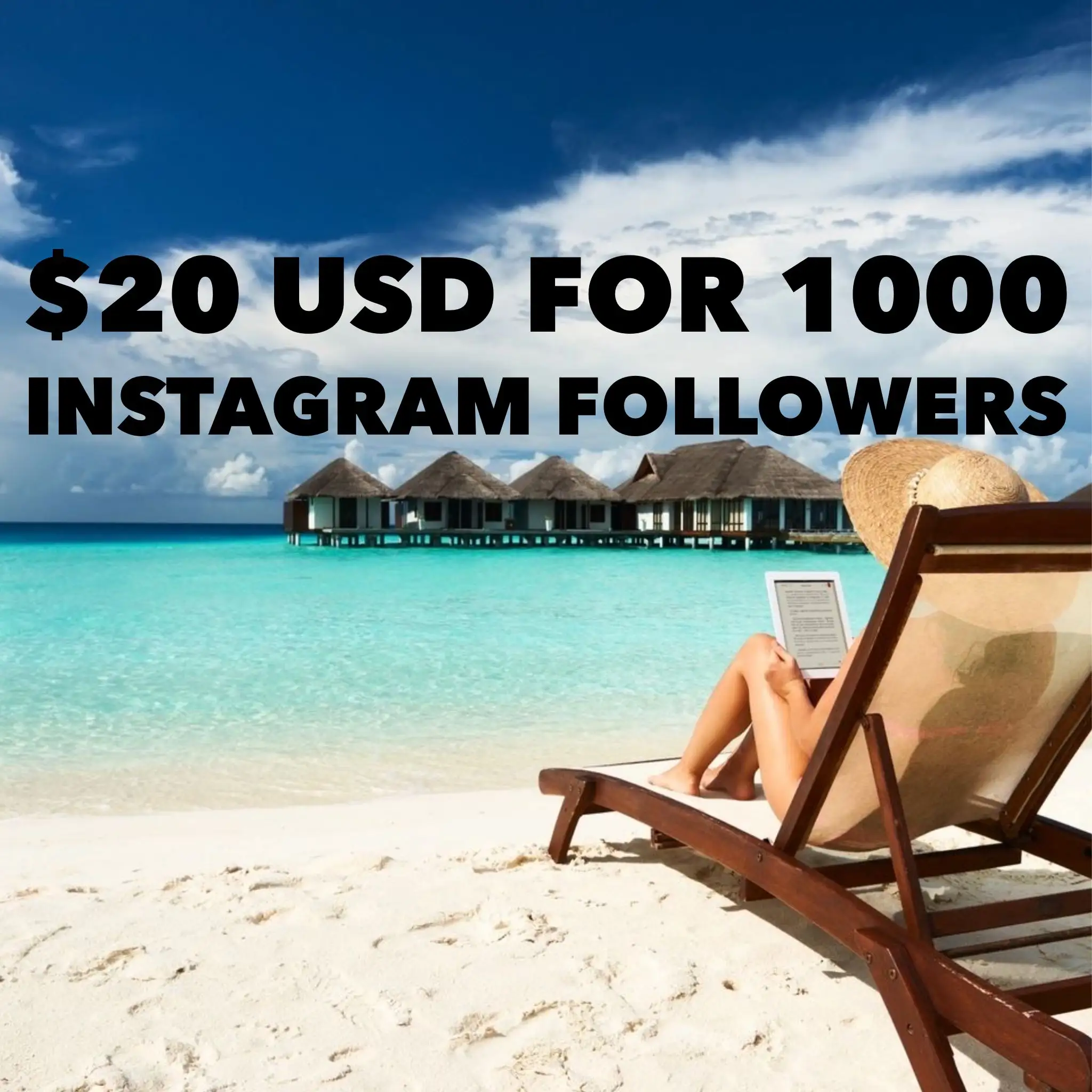 Get 1000 Instagram Followers for $20 USD in the United States Of America And Canada