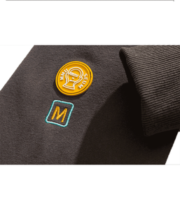 Parche bordado de chenilla personalizado estilos de moda callejera 100% algodón pulóver Sudadera con capucha para hombres 6XL tamaño invierno 3D Puff - Product Image 3