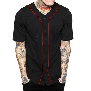 Mens Baseball Jersey Button Down Athletic Sport Uniform Sublimation Baseball Uniform Sublimation Cheap Price Baseball jersey - Product Image 3