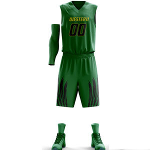 Uniforme de basket-ball vierge, maillot réversible, vente en gros, uniforme d'équipe - Product Image 5