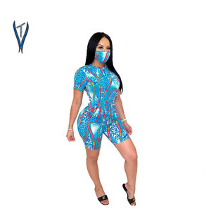 Custom Women Summer Trackuits Polyester Quick Dry Breathable Casual Rib <b>Tie</b> <b>Dye</b> Print Heat Transfer Logo Design Tersica Midi - Product Image 3