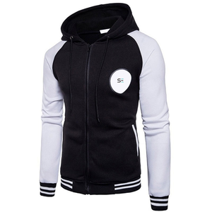 Sweat-shirt de luxe en coton biologique pour hommes, Logo personnalisé, hiver, sweat-shirt épais, vide, fermeture éclair, pull avec couverture du visage, personnalisé - Product Image 6