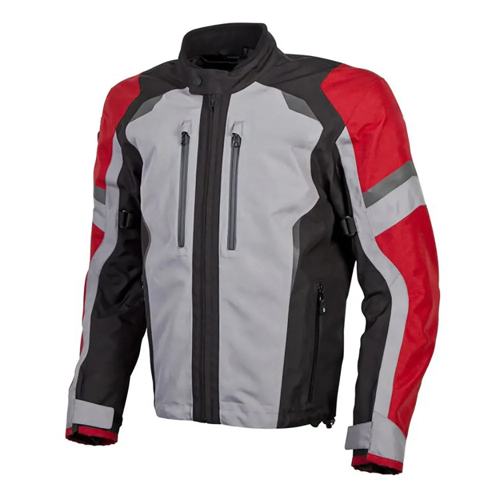 Chaqueta de motocicleta personalizada para hombre y mujer, chaqueta protectora con armadura corporal