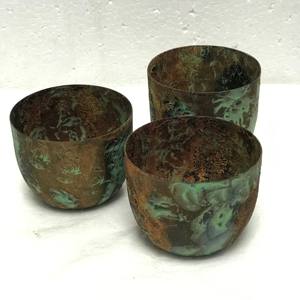 Vela de lata verde rústica de Metal, Popular, venta al por mayor, con aroma al por mayor, frascos de lata vacíos para fabricación de velas - Product Image 3