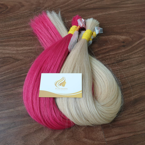 Volos narashivanie Pink Ash #60 Ash Bulk, 100% Vietnamese Raw Hair Natural Thickness - Super Thickness