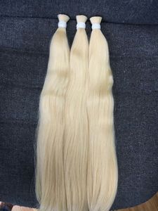 Extensión de cabello virgen vietnamita Michair Company's Blonde #613 100g Estilo recto Vendedores de cabello humano crudo - Product Image 2