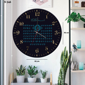 นาฬิกาแขวนผนังสไตล์ตุรกีสำหรับตกแต่งบ้าน,นาฬิกาแขวนผนังกลไก Mdf นาฬิกาไม้หรูหราสำหรับตกแต่งบ้าน - Product Image 4