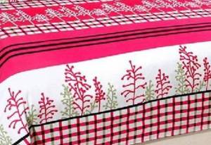 REVE 140 TC Ensemble de Couettes en Polycoton Queen Rotary Screen Printed Modern Multi-Color Cartoon 4 Feet Four-piece Kit Bedding - Product Image 4