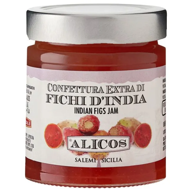 Made in Italy ready to eat food fruit preserved marmalade in glass jar 220g sweet indian figs jam for sale