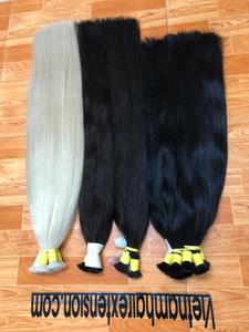 Extensiones de Cabello Vietnamitas - Cabello Remy Rubio con Doble Trama y Rizo Francés 100% Virgen de 8 a 40 Pulgadas de Largo - Product Image 3