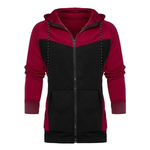 Veste d'hiver en micropolaire tricotée unisexe personnalisée imprimé bois imperméable coupe-vent fermeture à glissière col montant grande taille adultes - Product Image 1