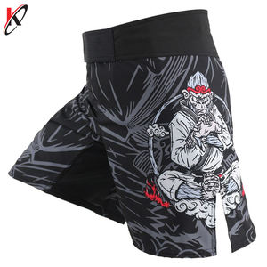 MMA Boxe Sports Fitness Respirant Loose Large Size Shorts Thai Fist Pants for Running Combats Sublimated Martial Arts Wear - Product Image 6
