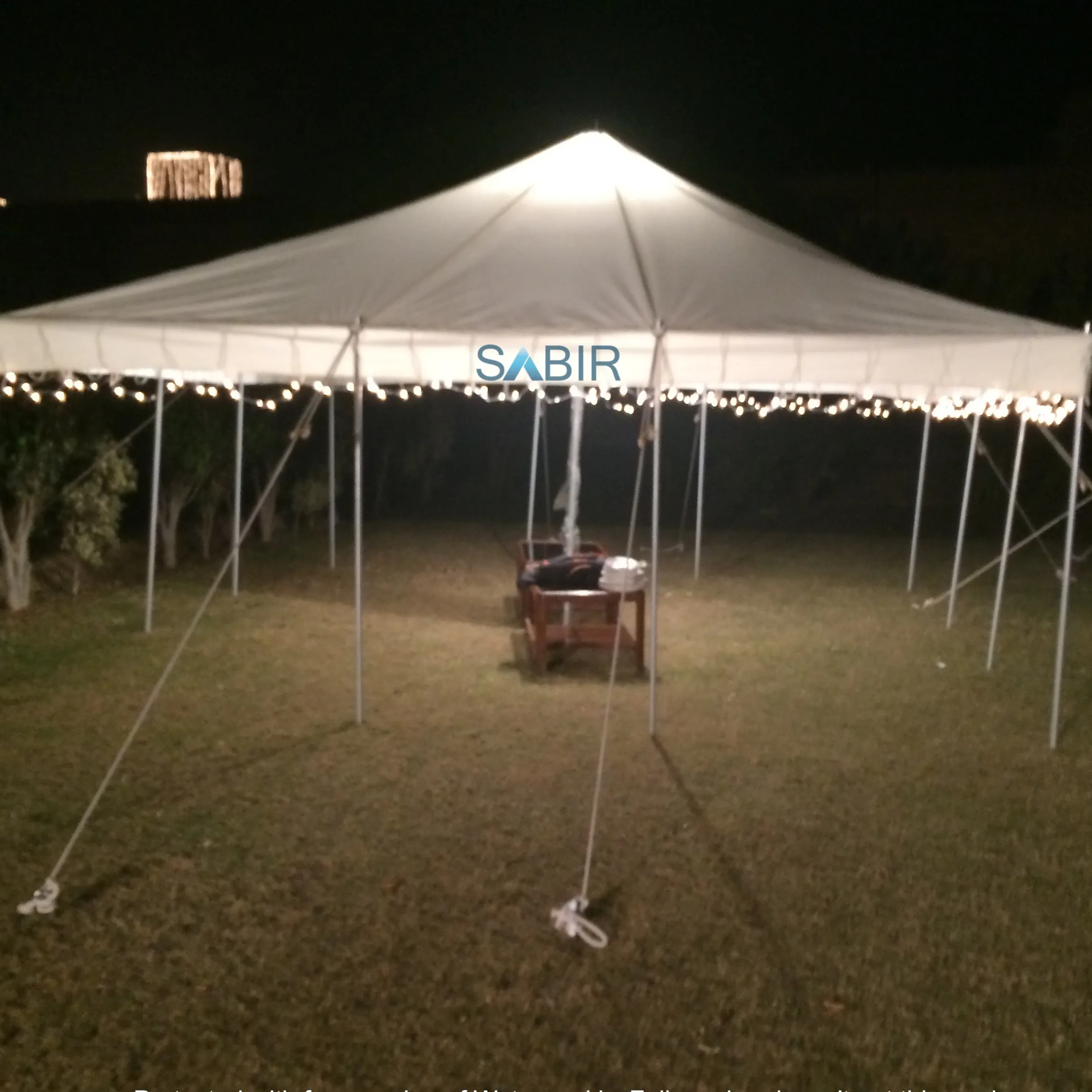 Celina-carpa grande impermeable para eventos al aire libre, carpa de exposición para eventos, 20 pies x 20 pies (6 m x 6 m)