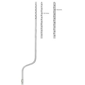 Base de instrumento quirúrgico eléctrico de acero inoxidable con cánula Luer Lock de 1,7mm X 5cm - Product Image 2