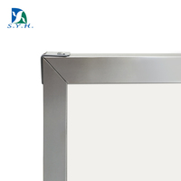 Paravent de bureau commercial en aluminium magnétique durable et inscriptible, tailles ajustables, pour une intimité optimale SYH