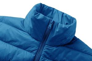 Veste matelassée pour hommes avec tissu coupe-vent et résistant à l'eau Logo personnalisé Veste à bulles pour hommes pour vêtements de sport en plein air - Product Image 3