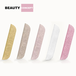 Pinces professionnelles pour extensions de cils 10 mm à pointe dentelée, diverses couleurs, acier inoxydable, étui magnétique, écologiques, directes - Product Image 2